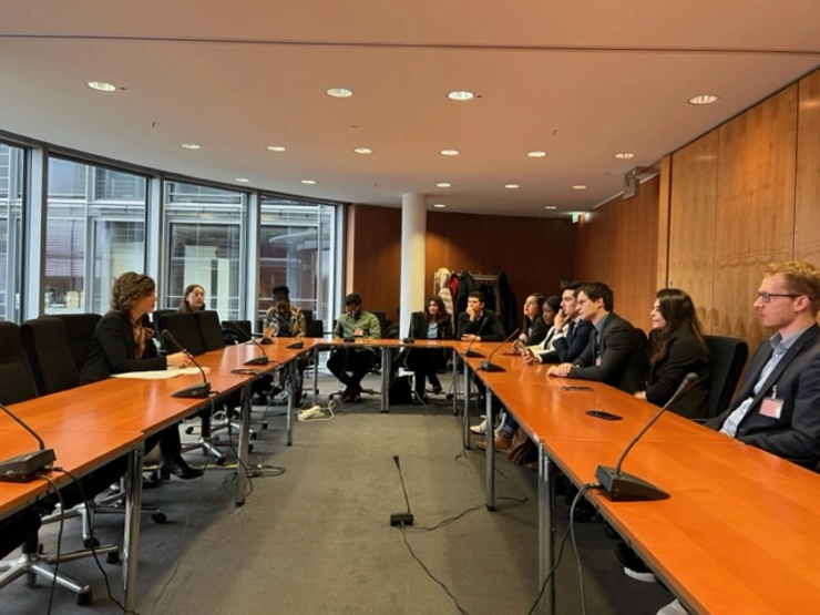 visiting the Berlin offices of the Federal Ministry for Economic Affairs and Climate Action (BMWK)