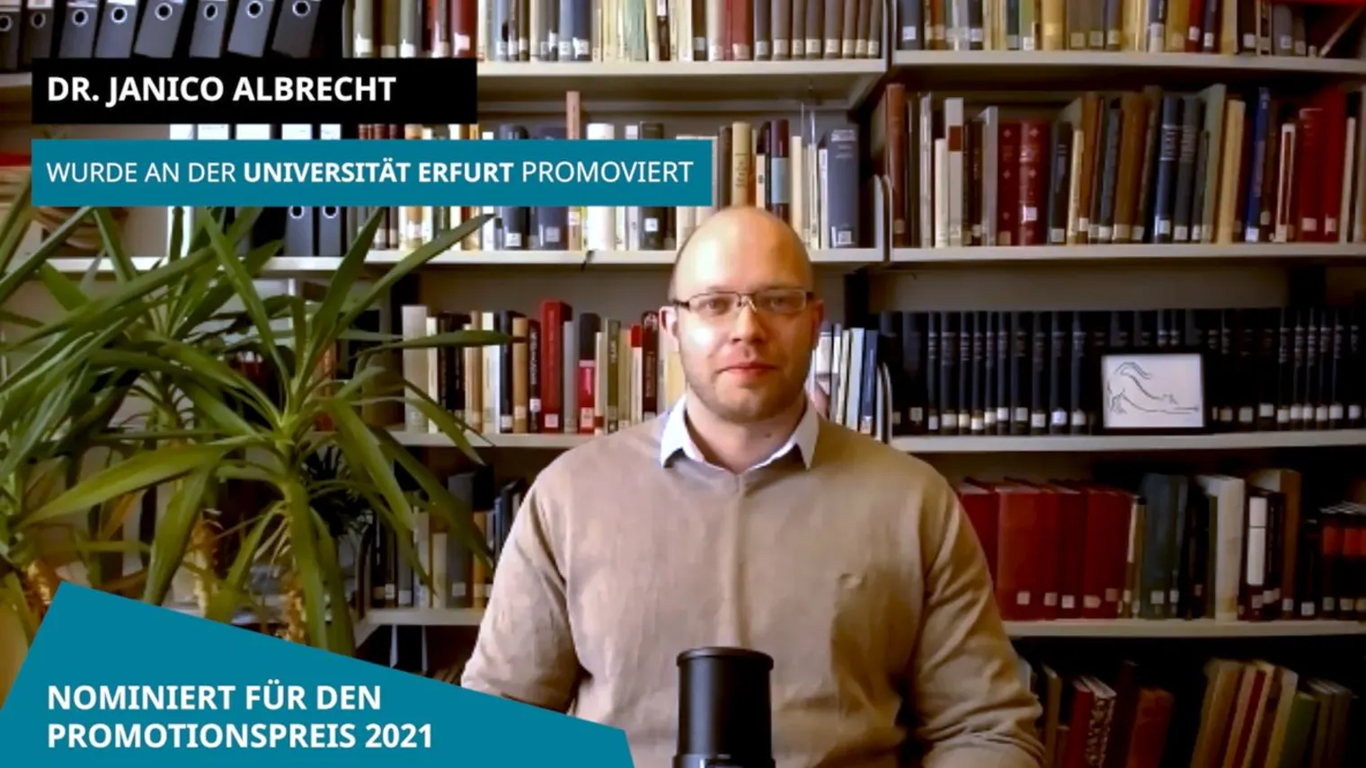 Nominierung Promotionspreis Janico Albrecht Nominierung Promotionspreis Janico Albrecht