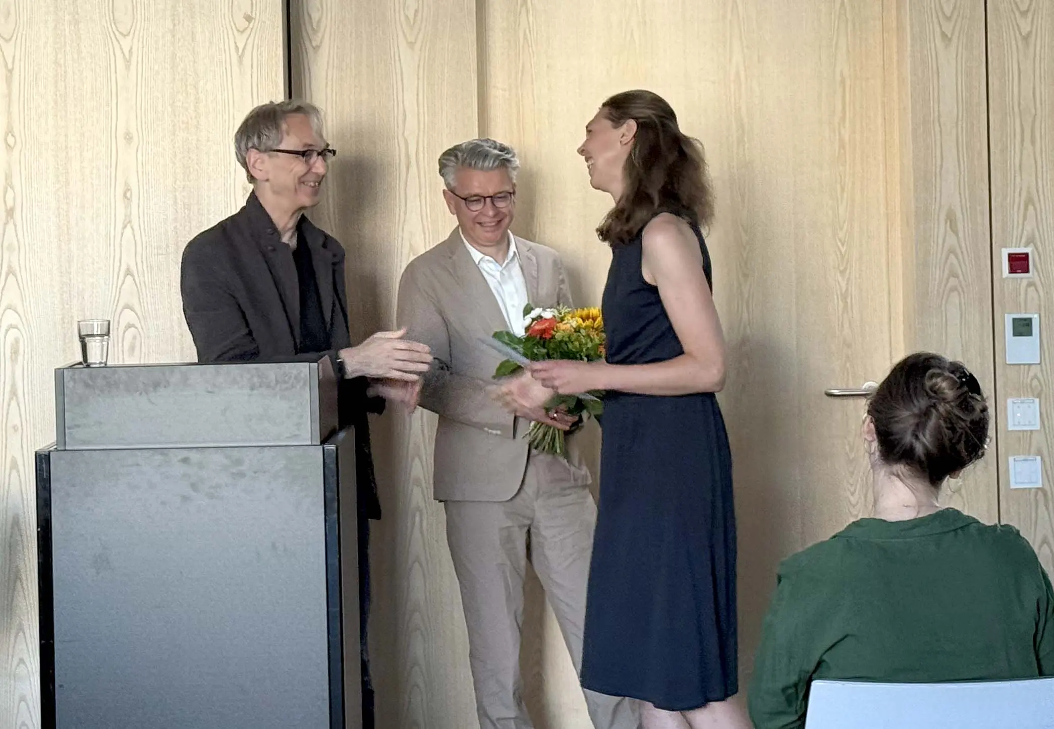 Übergabe des Promotionspreises 2025 an Sarah Thumbeck